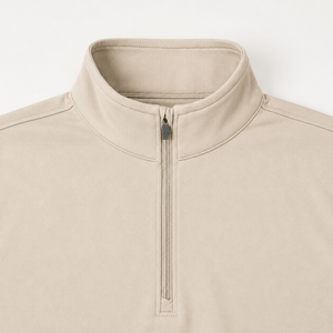 Sweat-shirt en gros : Fermeture éclair quart de tour personnalisée en molleton bouclette pour les détaillants sportifs américains, logo, faible MOQ, tailles S-XL - Product Image 5