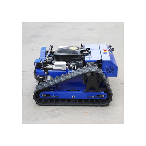 CE EPA Approved All-Terrain Cordless Robot Lawn <b>Mower</b> <b>Remote</b> <b>Control</b> Free Shipping Petrol/Gasoline Agriculture Rubber <b>Tracks</b> - Product Image 1