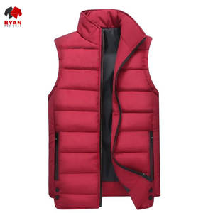 Chalecos Acolchados Ryan Pro Gear de Diseño Personalizado para Hombre, Relleno de Poliéster, Tela Cómoda con Logotipo Personalizado, Cuello Alto - Product Image 1