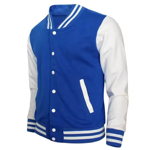 Hot Selling Wholesale <b>Mens</b> Baseball Varsity Jacket Super Dry Custom Windbreaker Letterman Coat Plus Size Outerwear - Product Image 3