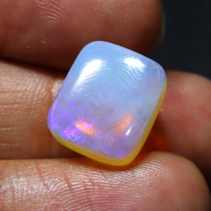 โอปอลธรรมชาติจากออสเตรเลีย โอปอลคูเบอร์เพดีแบบเม็ดเดี่ยว สีฟ้าไฟ งานแฮนด์เมดสำหรับทำเครื่องประดับ - Product Image 4