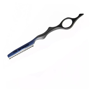 Navaja de Afeitar Desechable de Acero Inoxidable con Mango de Madera para Barbería, Afeitado Profesional de Cara y Cuerpo para Hombres - Product Image 4