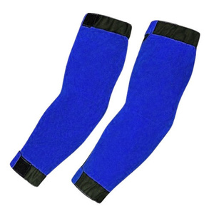 Manches de soudage en cuir de vachette de qualité supérieure, résistantes aux flammes et à l'abrasion, certifiées CE, niveau de protection ANSI 2 contre les coupures - Product Image 5