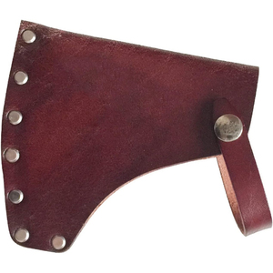 Professional full grain leather axe <b>head</b> <b>cover</b> with adjustable buckle strap and heavy duty rust resistant metal - Product Image 6