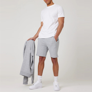 Wholesale Prices Custom <b>Pullover</b> Hoodies & Shorts Set Unisex High Quality Fleece 100% Cotton Winter Plain Dyed <b>Men</b> Hoodie - Product Image 3