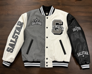 Men’s Custom Varsity Letterman <b>Jacket</b> Wool Body Leather Sleeves College <b>Baseball</b> <b>Bomber</b> <b>Jacket</b> OEM Custom Apparel - Product Image 6
