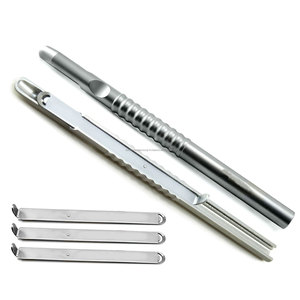 Manual Dental Bone Scraper Harvester Straight Implant Grafting Collector Surgical Autogenous Harvesting Instrument - Product Image 1