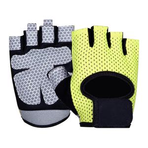 Guantes de Entrenamiento de Gimnasio de Nylon de Medio Dedo, Personalizados por el Fabricante, para Levantamiento de Pesas, Culturismo, Transpirables y Antideslizantes - Product Image 1