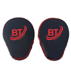 Custom Made Professional Cowhide Leather Boxing Gloves Curved Punching Mitts and Focus <b>Pads</b> for MMA <b>Muay</b> <b>Thai</b> Karate Training - Product Image 3