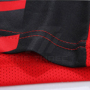 Uniforme de Fútbol Masculino de Alto Rendimiento, Servicio OEM, Tela de Malla Transpirable, Secado Rápido, Conjunto de Camiseta y Pantalones Cortos Deportivos para Entrenamiento y Partido - Product Image 4