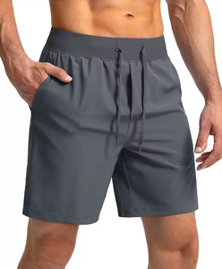 Shorts décontractés sportifs d'été pour hommes, taille 3XL, de haute qualité, fabriqués au Pakistan, séchage rapide, service OEM, personnalisables, en toile unie - Product Image 2