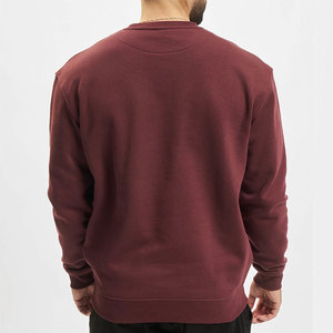 Sweatshirt Heavyweight 370 Gsm Custom Print logo High Quality Blank Cotton Polyester Crew Neck French Terry Sweatshirt - Product Image 2
