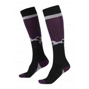 Chaussettes de compression pour hommes avec logo personnalisé très demandées, respirantes, à séchage rapide, pour l'équitation et les sports équestres, automne - Product Image 1