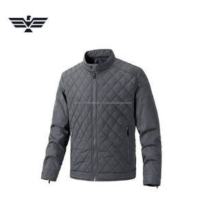 Chaqueta Acolchada con Capucha y Cremallera Personalizable para Hombre, Chaqueta de Invierno Ligera y Aislante - Product Image 4