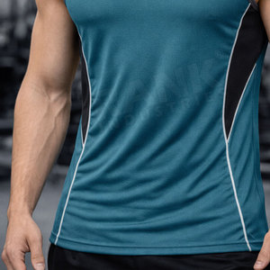 Ropa Deportiva Transpirable sin Mangas, Ropa de Entrenamiento con Logotipo Personalizado, Chaleco de Gimnasio para Hombre de la Mejor Calidad - Product Image 5