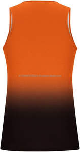 Camiseta sin mangas de gimnasio para hombre de alta calidad, camiseta sin mangas de punto transpirable de secado rápido, bordado de encaje, Color sólido personalizado, ¡muchos colores disponibles! - Product Image 4