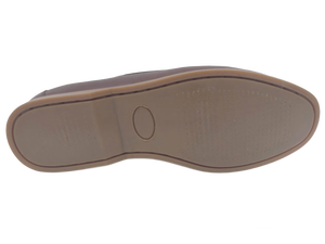 Mocasines Marrones para Hombre, Punta Redonda, Sin Cordones, Zapatos de Oficina y Carrera, Suela de Goma Acolchada - Product Image 5
