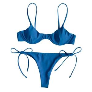Womens Stylish <b>Bikini</b> <b>Set</b> Two Piece Beach Swimwear Summer Vacation Pool Outfit Comfortable Fashion Look - Product Image 6
