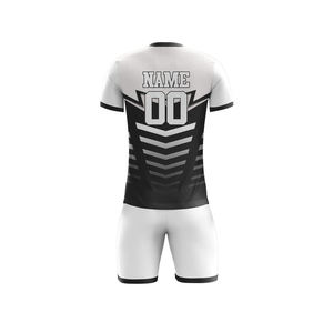 Tenues de football confortables et respirantes, haute qualité, design personnalisé multicolore, impression par sublimation, ensemble de maillots de football - Product Image 4