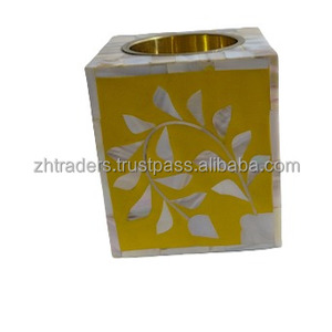 Quemador de incienso de resina y madre de perla hecho a mano de lujo elegante soporte Bakhoor fragancia perfecta para el hogar regalo de Ramadán y Eid - Product Image 3