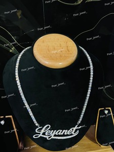 สร้อยคอเพชรโมอิสซาไนต์คุณภาพสูงสำหรับงานแต่งงานและเครื่องประดับหมั้น พร้อมความใสระดับ VVS มีใบรับรองจากห้องปฏิบัติการ ราคาสุดคุ้ม - Product Image 2