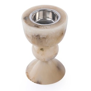 Brûleur d'encens en résine beige de luxe, style arabe, avec parfum artisanal, design d'inspiration chinoise pour la décoration de la maison - Product Image 3
