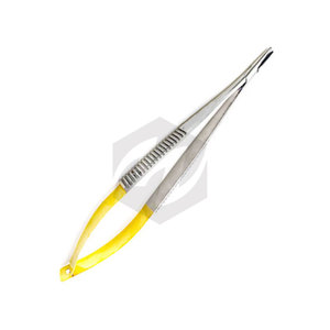 Premium Castroviejo Needle Holder Curved with <b>Tungsten</b> Carbide Inserts Surgical Micro Needle Holder Suturing Medic Instruments - Product Image 3
