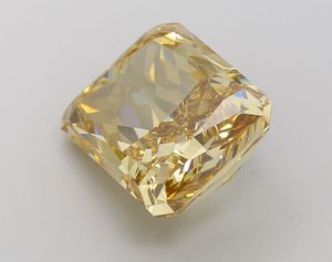 Diamante marrón intenso de corte esmeralda cultivado en laboratorio, certificado por IGI, para la fabricación de joyas, anillo de compromiso - Product Image 5