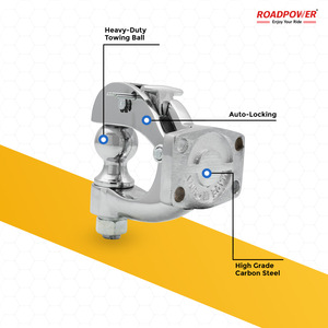 <span class=keywords><strong>Attelage</strong></span> robuste ROADPOWER (RP-HTSPC-CH-BG) pour Toyota Land Cruiser, crochet <span class=keywords><strong>à</strong></span> rotule avec <span class=keywords><strong>boule</strong></span> de 2 pouces, offrant une sécurité et des performances fiables - Product Image 4