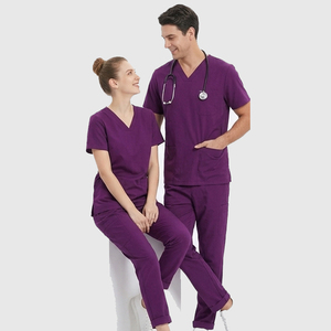 Hospital tracksuit Medical <b>Scrub</b> <b>Set</b> for Doctor and Nurse / Hospital tracksuit | unisex hospital tracksuit doctor - Product Image 2