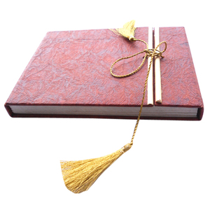Handmade Cream Colour Paper <b>Planner</b> Recycled Cotton Paper With Leather Hard Cover Stationary Notebooks - Product Image 2