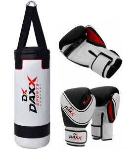 Factory Heavy Duty 25KG Kicking Bag <b>Set</b> with Genuine Leather Material for Adult Boxing Training - Product Image 3