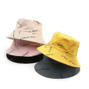 Sombrero de Pescador con Logotipo Bordado Estilo Urbano Moderno, Algodón Premium, Ajuste Cómodo para Uso Diario de Hombres y Mujeres - Product Image 1