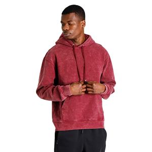 Nueva sudadera básica para hombre con acabado acid wash, diseño atemporal, tela de algodón transpirable y estilo casual, disponible en venta en línea. - Product Image 1