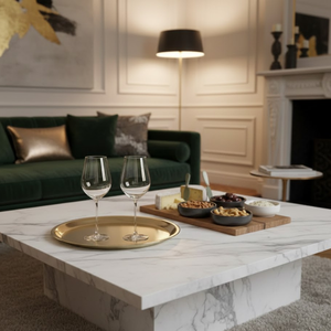 ถาดเสิร์ฟไม้ธรรมชาติทำมือ ขนาด 10”x5.5” |   ถาดไม้สไตล์เรียบง่ายสำหรับชา กาแฟ ขนม ของว่าง ตกแต่งเคาน์เตอร์ครัวและโต๊ะกาแฟ - Product Image 4