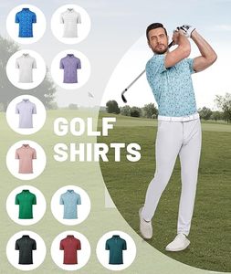 Camisas de Golf Casuales y de Negocios para Hombre, Personalizadas OEM, de Alta Calidad, 100% Algodón, Antiarrugas, con Impresión Digital - Product Image 4