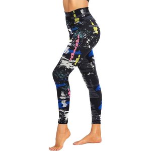 Leggings de yoga sans couture pour femme, taille haute, extensibles, respirants, pour fitness, gym, entraînement, course à pied, effet push-up - Product Image 4