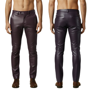Pantalon en cuir pour homme, pantalon de moto haute performance, pantalon en cuir confortable pour homme, pantalon en cuir OEM - Product Image 3