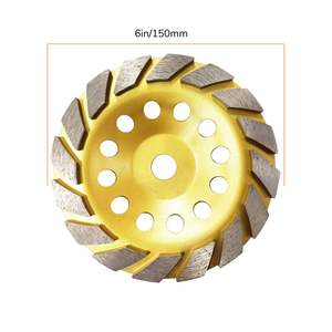 Disque de meulage diamanté en métal soudé 100 125 150 180 mm pour le débavurage du béton et de la pierre, auto-affûtant, longue durée de vie, Angel - Product Image 4