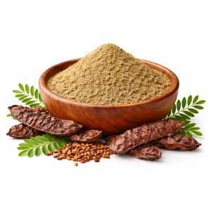 Poudre de Shikakai Pure de Haute Qualité en Vrac – Matière Première de Fruit d'Acacia Concinna pour Soins Capillaires - Product Image 1