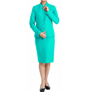 Uniformes d'hôtesse de l'air, ensembles de jupes et chemisiers à manches longues, uniformes d'hôtesse de l'air pour femmes - Product Image 1