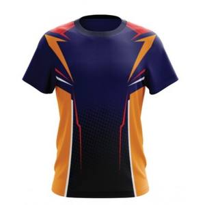 T-shirt de football vintage américain de luxe en gros pour hommes, design tendance personnalisé, technique de sublimation, logo en coton pour hommes - Product Image 2