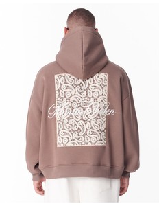 Sweat à capuche de haute qualité 100% coton, style streetwear, anti-rétrécissement, pour hommes, en vente à bas prix - Product Image 3