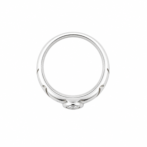 925 Sterling <b>Silver</b> <b>Mens</b> Solitaire Diamond <b>Ring</b> Geometric Engraved Band High Polish Finish Modern Wedding Party Daily Wear Gift - Product Image 4