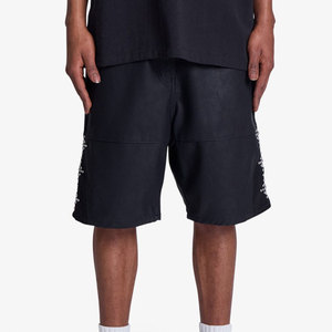 Jeans en coton 100% de haute qualité, personnalisés OEM, décontractés, avec deux poches latérales, style streetwear, tendance, pour l'été, pour hommes - Product Image 3