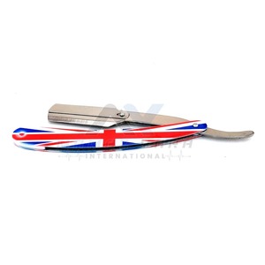 Professional Folding Stainless Steel Barber <b>Razor</b> Swing Lock Single Edge Blade Stylish Handle <b>Mens</b> Straight Edge Shavette - Product Image 2
