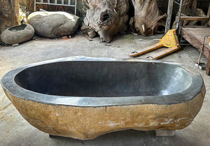 Bañera Independiente de Piedra de Río Grande - Product Image 2