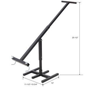 Compactador de papelera para cocina, jardín, cubo de basura sin contacto, herramienta portátil de reciclaje de residuos, mango ajustable, almacenamiento máximo de 170 galones - Product Image 3