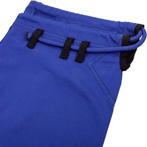 Uniforme de Jiu-Jitsu Brasileño Azul, 100% Algodón, Corte Regular, Duradero, Unisex para Adultos, Kit de Ropa para Artes Marciales - Product Image 5