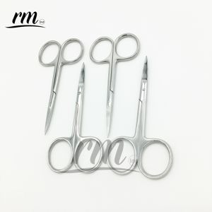 Ciseaux à cuticules professionnels incurvés de précision en acier inoxydable pour droitiers, par March Expo RMI Wholesale - Product Image 2